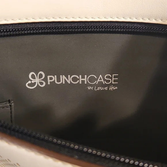PUNCHCASE by Leslie Hsu white yellow clutch or tablet case - Picture 4 of 8
